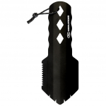 Highlander Outdoor Arrow Trowel Black Sapiera lāpsta