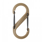 Nite Ize S-Biner 4 Black Gate Coyote Karabiini