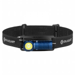 Olight Perun 3 Mini Premium Cool White Midnight Blue 1250lm Esilatern koos kottiga ja juhtmeta laadimisega