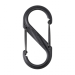Nite Ize S-Biner 4 Black Gate Black Karabiini