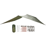 Bushmen Easy Tarp 2x3 m Green Matkapresent
