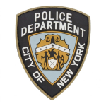 101 Inc. 3D NYC Police Department Militaarne embleem