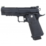 Arcturus Vanguard 4,3" Hi-Capa Black ASG GBB Airsoft-p&uuml;stol 6 mm Green Gas