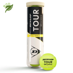 DUNLOP TOUR BRILLIANCE Tennisepallid, 4 tk