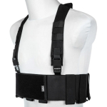 Amomax Low Profile Chest Rig Black Taktikaline vest