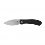 Trollsky Knives Mandu XL MT023-XL Liner Lock Satin 14C28N Black G10 Kokkupandav nuga