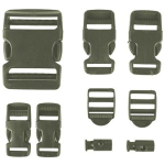 101 Inc. OD Green Pannalde komplekt, 9 tk.