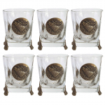 Golden Fox Mars Deer Viski klaasid 200 ml, 6 tk.