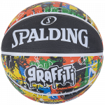 SPALDING RAINBOW GRAFFITI Korvpall, 7 suurus