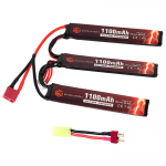 Evolution Li-Po aku 11.1V 1100 mAH 20/40C tippkolmekomponent - Deans/T-&uuml;hendus
