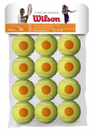 WILSON STARTER ORANGE BALLS Tennise pallid, 12 tk.