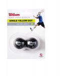 WILSON STAFF Yellow Dot Squash pall, 2 tk.