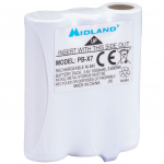 Midland PB-X7 Ni-MH 1000 mAh Aku XT70 raadioside jaoks