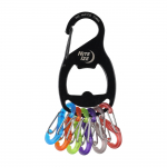 Nite Ize KeyRack+ S-Biner Black Karabiiniga v&otilde;tmehoidja