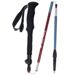 Alpinus Aosta Red/Blue Folding Matkakepid 110-130 cm