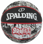 SPALDING RED GRAFFITI Korvpall, 7 suurus