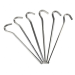 Alumiiniumist telgivardad Rockland 18 cm - 6 tk.