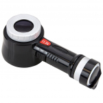 Carson MeasureLoupe 11,5x suurendusega lupa LED-/UV-valgustusega