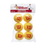 WILSON STARTER FOAM TBALL Tennise pallid, 6 tk.