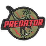 101 Inc. 3D Predator Czerwona Militaarne embleem
