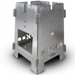 Kokkupandav matkapliit elluj&auml;&auml;miskann Lone Wolf Bushcraft