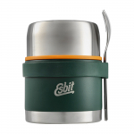 Esbit Classic Food Jug Forest Green Toidutermos koos s&ouml;&ouml;giriistade komplektiga 0,5 l