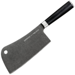 Samura Mo-V Stonewash 18 cm Black SM-0040B K&ouml;&ouml;gikirves