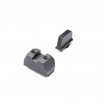 DTF Analog Sights High Glock Gen 5 MOS Black On Black Mehaaniliste sihikute komplekt