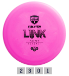 DISCMANIA SOFT EXO LINK Evolution Putter Pink Discgolfi ketas
