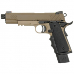 Army Armament R32 M1911 Sandstorm Dark Earth ASG GBB Airsoft-p&uuml;stol 6 mm Green Gas