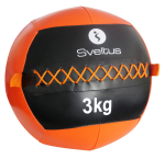 SVELTUS Wall Ball 3kg D35 Orange/Black Raskuspall viskamiseks