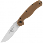 Onatario RAT II Folder Coyote Brown Kokkupandav nuga