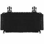 Esi paneel Wosport pandlaga &uuml;les laserl&otilde;ikega VE-77-ACC-03 - Must