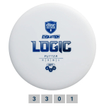 DISCMANIA SOFT EXO LOGIC Evolution Putter White Discgolfi ketas