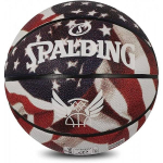 SPALDING TREND STARS STRIPES RUBBER Korvpall, 5 suurus