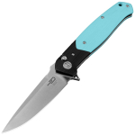 Bestech Knives BG62F Swordfish Black/Light Blue Kokkupandav nuga