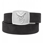Kore Essentials Cowboy Buckle Black Buffalo Leather Gun Belt Taktikaline v&ouml;&ouml;