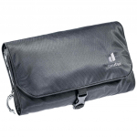 Kokkupandav kosmeetikakott Deuter Wash Bag II - Must/Valge logo