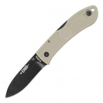 Ka-Bar Dozier Folding Hunter Coyote Brown 4062CB Kokkupandav nuga