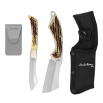 Schrade Uncle Henry Fixed Fikseeritud teraga nuga + Folder Clip Combo Kokkupandav nuga