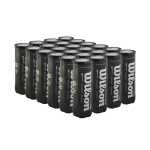 WILSON PREMIER PADEL 24 TUBE Yellow Padel-tennisepallid, 72 tk.