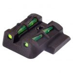 HIVIZ LiteWave S&W M&P Shield Fiiberoptiline tagasihik