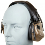 Aktive kuulmekaitsevahendid Wosport HD-12 IPSC Gen. 5 - Pruun