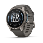 Garmin fēnix 9 43 mm Titanium/Pebble Grey Silicone Nutikas spordikell
