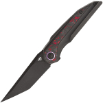 Bestech Knives Blind Fury by Grzegorz "Kombou" Grabarski Black Stonewash/Black Titanium Red Marble BT2303E Kokkupandav nuga