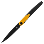 Bestechman Lanza G10 Black/Yellow Kokkupandav nuga