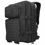 Mil-Tec Assault Laser Cut Black 36 l Taktikaline seljakott