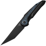 Bestech Knives Blind Fury by Grzegorz "Kombou" Grabarski Black Stonewash/Black Titanium Sky Blue Marble BT2303D Kokkupandav nuga