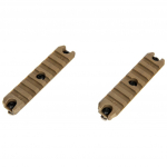 RIS Amoeba M-LOK raudtee 3,5" - tumedam maa