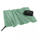 Cocoon Microfiber Towel Terry Green S 30x60 cm Reisir&auml;tik